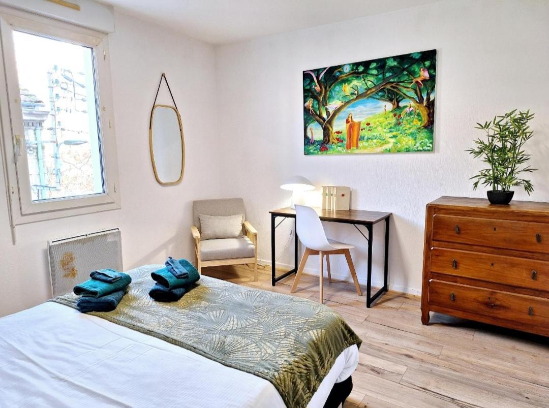 Appartement Cosy Proche Gare - Fibre Optique Et Parking Angoulême Exteriér fotografie